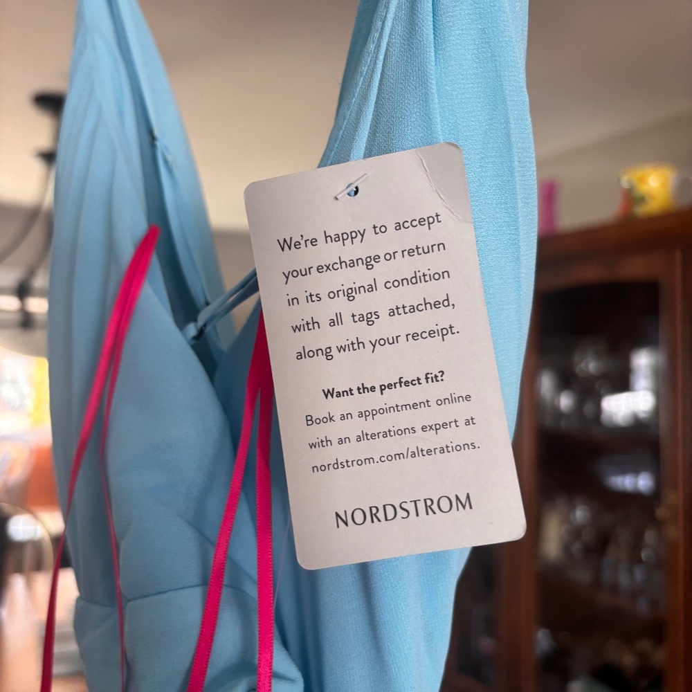NWT, Light Blue gown from Nordstrom’s